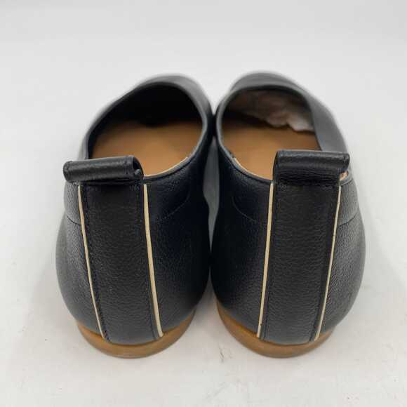 Everlane Black Leather Flats | Women’s Size 8 Regular - Picture 7 of 7